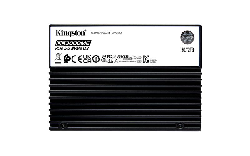 QNAP - Kingston, SSD, DC3000ME, NVMe, 30,72TB