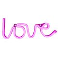 MANTA LOVE, LED Neon plexi dekorace
