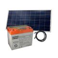 Solární set baterie GOOWEI ENERGY OTD75 (75Ah, 12V) a solární panel Victron Energy 115Wp/12V