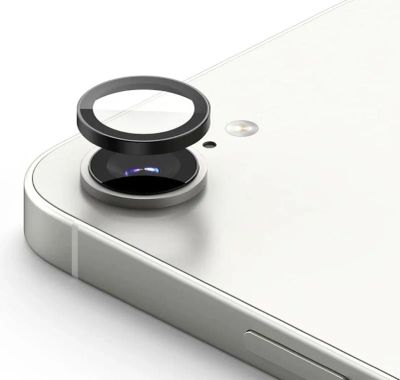 Ochranná fólie na objektiv fotoaparátu pro iPhone 16E Black