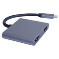 MEGATECH 4v1, Dokovacia stanica, USB-C