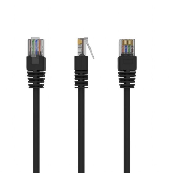 GEMBIRD Patch kabel UTP 0.25m černý