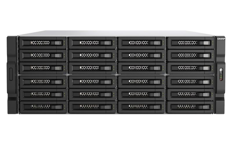 QNAP TL-R2400PES-RP - rozšiřující jednotka JBOD SATA (24x SATA, 2x SFF-8644 1x2, 2x zdroj), rack