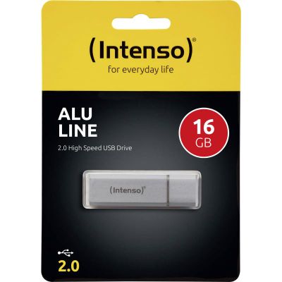 INTENSO - 16GB Alu Line 3521472 stříbrná