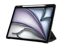 dbramante1928 Mayfair - Pouzdro s klopou pro tablet - velkoobjemový - cerná - pro Apple 12.9-inch iPad Pro (5. generace, 6th generation); 13-inch iPad Air (M2, M3, M4)