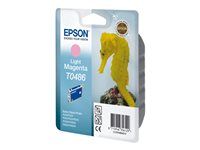 13 ml - světlá fialová - originální - blistr s RF / akustickým alarmem - inkoustová cartridge - pro Stylus DX3800; Stylus Photo R200, R220, R300, R320, R340, RX500, RX600, RX620, RX640