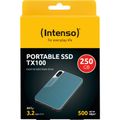 INTENSO TX100, Externí SSD disk, 250GB