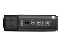 Kingston IronKey Locker+ 50 G2 - Jednotka USB flash - šifrovaný - 32 GB - USB 3.2 Gen 1 - kompatibilní s TAA