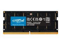 DDR5 - modul - 48 GB - SO-DIMM 262 pinů - 5600 MT/s / PC5-44800 - CL46 - 1.1 V - on-die ECC - černá