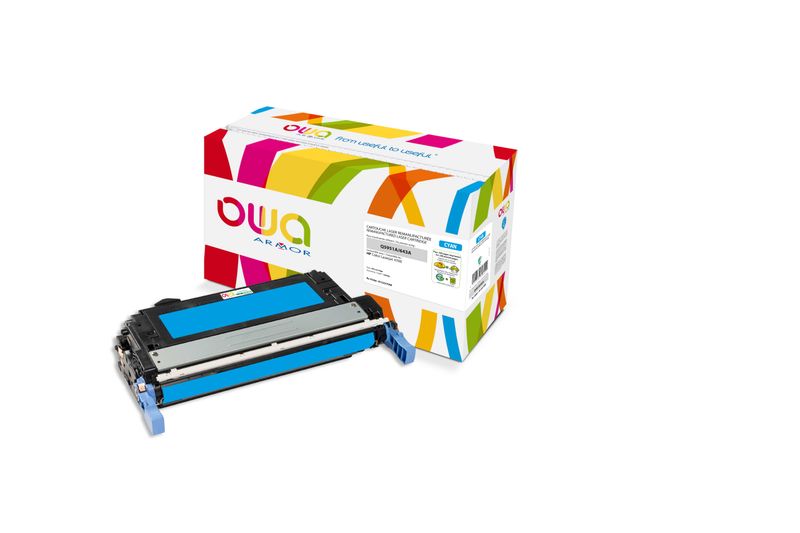 OWA Armor toner kompatibilní s HP Q5951A, 10000st, modrá/cyan