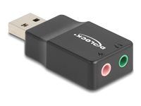 External USB Sound Card with USB-A male