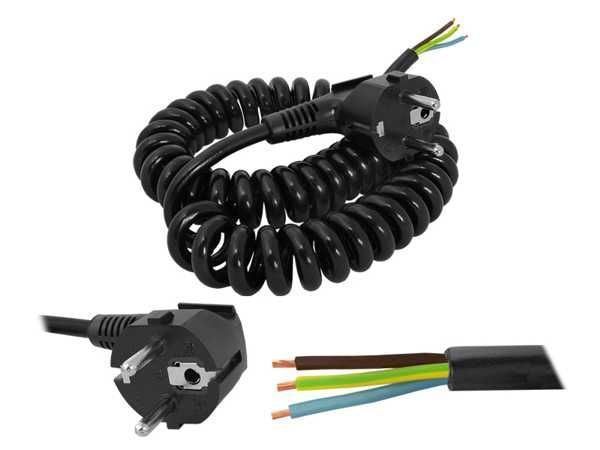 Flexo šňůra zkroucená 3x1,5mm2 3m HADEX N255E