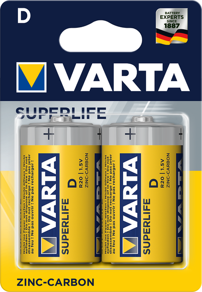 Varta SuperLife D 2x