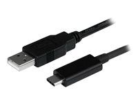 M/M - USB 2.0 - USB-C Charger Cable - USB 2.0 Type C to Type A Cable - USB A to C (USB2AC50CM) - Kabel USB - USB (M) do USB-C (M) - USB 2.0 - 50 cm - černá - pro P/N: DKT30CVAGPD