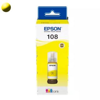 EPSON 108 EcoTank, cartridge, žlutá (yellow)