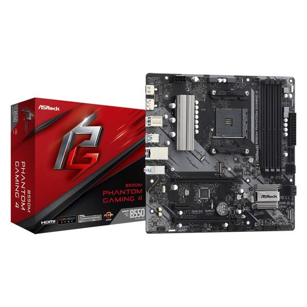 ASROCK Základní deska B550M PHANTOM GAMING 4