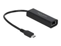 Síťový adaptér - USB-C 3.1 Gen 1 / Thunderbolt 3 - 100M/1G/2.5G Gigabit Ethernet - černá