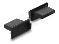 Delock - Krytka proti prachu - pro zásuvku USB typ A - cerná (balení 10)