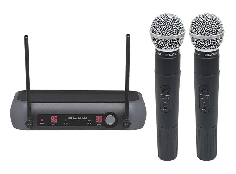 Sada bezdrátových mikrofonů BLOW PRM 902