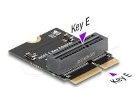 Adapter M.2 Key E male to M.2 Key E slot