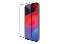 Ochrana obrazovky pro mobilní telefon - hromadný - barva rámu černá - pro Apple iPhone 15 Pro Max