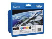 4-balení - černá, žlutá, azurová, purpurová - originální - blistr - inkoustová cartridge - pro Brother DCP-J140W, DCP-J315W, DCP-J515W, MFC-J410
