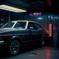 MANTA CAR, LED Neon plexi dekorace