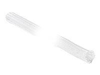 Pletené zapouzdření - průměr 13 mm - 5 m - bílá