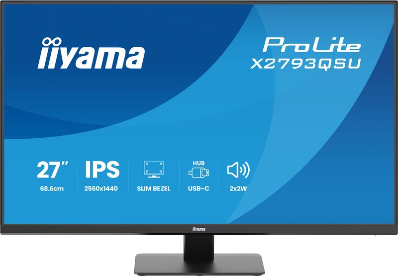iiyama ProLite/X2793QSU-B1/27"/IPS/QHD/75Hz/1ms/Černá/3R