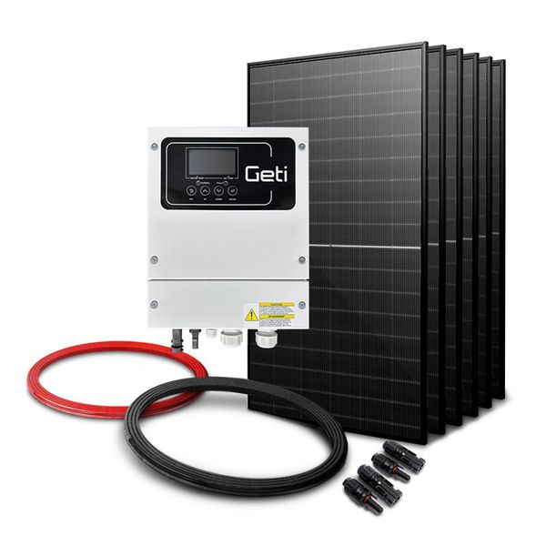 Fotovoltaická sestava pro ohřev vody GETI GWH02D 2730W PV Trina