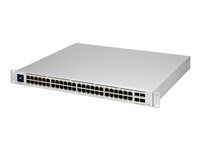 Přepínač - řízený - 48 x 10/100/1000 (40 PoE+, 8 PoE++) + 4 x 10Gb Ethernet SFP+ - Lze montovat do rozvaděče - PoE++ (600 W) - AC 120/230 V / DC 11.5/52 V