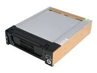 Startech 5.25 in Rugged SATA Hard Drive Mobile Rack Drawer - Aluminum Removable Hard Drive Bay (DRW150SATBK) - Skladovací mobilní rack - 3.5" - cerná