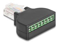 RJ45 plug to Terminal Block with screwdr