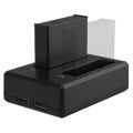 SJCAM SJ6 dual slot charger with cable