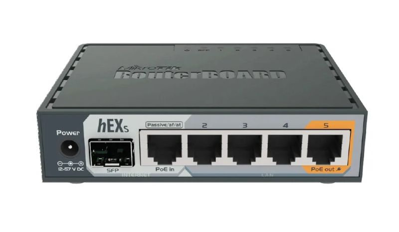 Mikrotik RB760iGS 880MHz,256MB RAM, 5x LAN, ROS L4
