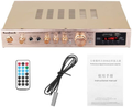 Zesilovač 5.0, rádio, bluetooth, MP3 přehrávač Sunbuck AV-298BT zlatý