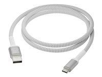 USB kabel - USB (M) do USB-C (M) - 1.2 m - až 36W přenos energie, pletený