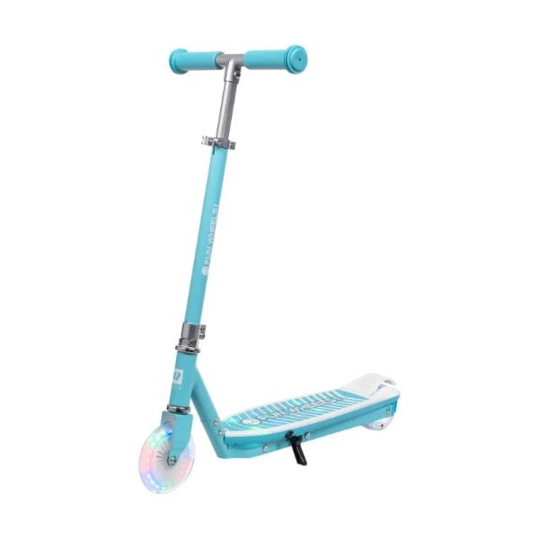 Elektrická koloběžka REBEL Fun Wheels Light Blue pro děti