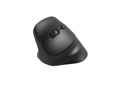 Natec CRAKE 2/Kancelářská/Optická/Pro leváky/2 400 DPI/USB+BT/Černá