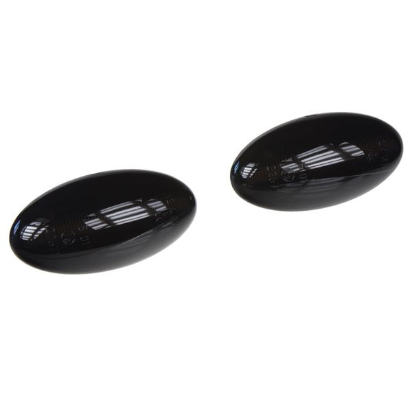 Dynamické blinkry LED STU pro Peugeot/Citroën oranžové dýmové