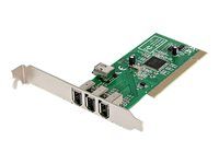 3 External 1 Internal FireWire PCI Card for Laptops (PCI1394MP) - Adaptér firewire - PCI - Firewire - 3 porty