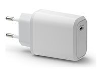 Síťový adaptér - 30 Watt - 3 A - PD/PPS (USB-C) - bílá - Evropa