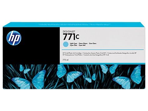 HP no 771C světle azurová ink.kazeta, B6Y12A