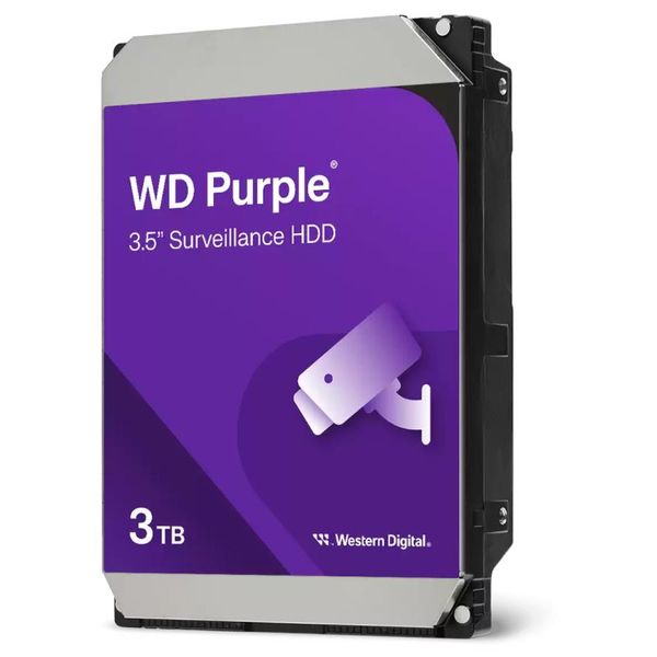 WD PURPLE 3TB/3,5"/128MB/26mm