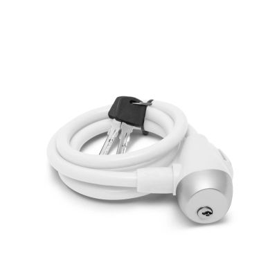 Zámek na kolo WHEEL ZONE 57077WH bílý