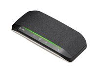 Hands-free hlasitý odposlech - kabelové - USB-A, USB-C - stříbrná