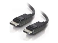 8K DisplayPort Cable - M/M - Kabel DisplayPort - DisplayPort (M) do DisplayPort (M) - 4.57 m - opatřený západkou - černá