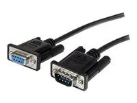 M/F (MXT1001MBK) - Sériová prodlužovací šňůra - DB-9 (M) do DB-9 (F) - 1 m - černá - pro P/N: 1P3FPC-USB-SERIAL, ICUSB2321F, ICUSB2324, ICUSB2324I, ICUSB232IS, ICUSB232V2