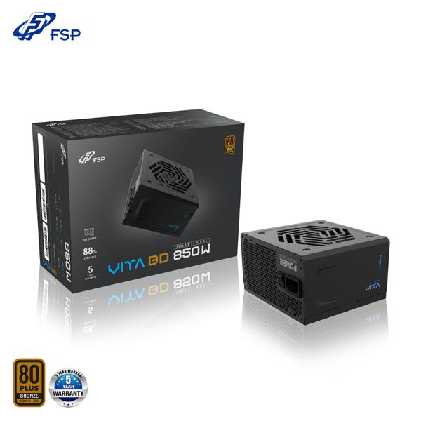 FSP VITA BD/850W/ATX 3.1/80PLUS Bronze 230V/Retail