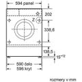 BOSCH Vestavná pračka WIW24342EU